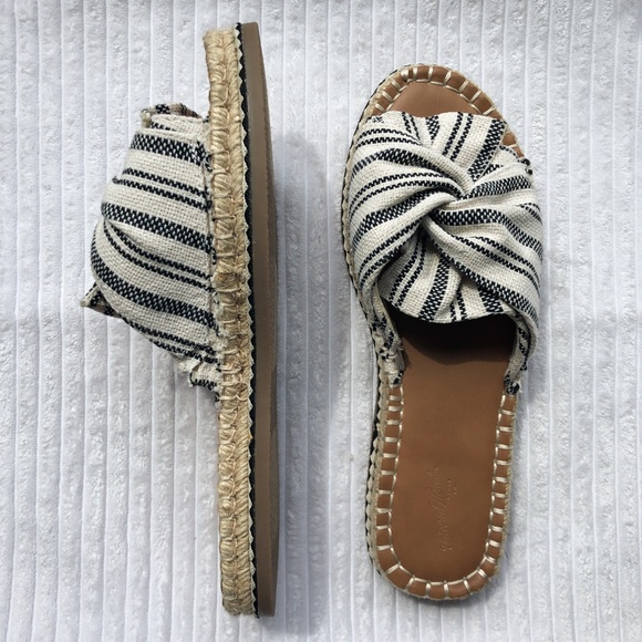 NWOT – Universal Thread Lila Knotted Espadrille Slide Sandals. Size 7.5 - Picture 5 of 8